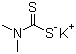 structure of CAS# 128-03-0, 二甲基二硫代氨基甲酸钾