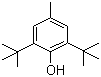 CAS 登录号：128-37-0, 2,6-二叔丁基对甲酚, 2,6-二叔丁基对甲苯酚, 抗氧剂 BHT, 防老剂 BHT, 抗氧剂 264