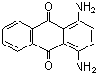 CAS # 128-95-0, 1,4-Diamino anthraquinone, 1,4-Diaminoanthraquinone, C.I. 61100, Solvent Violet 11, Disperse Violet 1