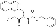 CAS 登录号：128019-71-6, N-[(1S)-3-氯-1-(2-萘基甲基)-2-氧代丙基]氨基甲酸苄酯