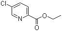 structure of CAS# 128072-93-5, 5-氯吡啶-2-甲酸乙酯