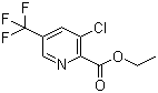 structure of CAS# 128073-16-5, 3-Chloro-5-trifluoromethylpyridine-2-carboxylic acid ethyl ester
