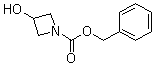 structure of CAS# 128117-22-6, 3-羟基氮杂环丁烷-1-甲酸苄酯
