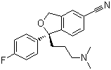 structure of CAS# 128196-01-0, Escitalopram