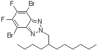 CAS 登录号：1283099-24-0, 4,7-二溴-2-(2-丁基辛基)-5,6-二氟-2H-苯并三唑