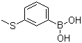 structure of CAS# 128312-11-8, 3-甲硫基苯硼酸