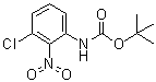 structure of CAS# 1283176-45-3, N-(3-氯-2-硝基苯基)氨基甲酸叔丁酯
