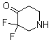 structure of CAS# 1283720-75-1, 3,3-二氟-4-哌啶酮