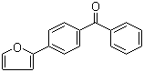 [4-(Furan-2-yl)phenyl](phenyl)methanone molecular structure (CAS 128373-20-6)