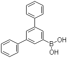 structure of CAS# 128388-54-5, (3,5-二苯基苯)硼酸