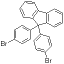 structure of CAS# 128406-10-0, 9,9-双(4-溴苯基)-9H-芴