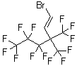 structure of CAS# 128454-94-4, 1-Bromo-4,4,5,5,6,6,6-heptafluoro-3,3-bis(trifluoromethyl)-1-hexene