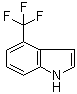 structure of CAS# 128562-95-8, 4-(Trifluoromethyl)indole
