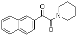CAS 登录号：128592-64-3, 1-(2-萘基)-2-(1-哌啶基)-1,2-乙二酮