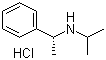 structure of CAS# 128593-72-6, (R)-N-异丙基-1-苯乙胺盐酸盐