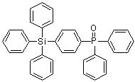 structure of CAS# 1286708-86-8, 二苯基[4-(三苯基硅烷基)苯基]氧膦