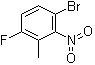 structure of CAS# 1286734-82-4, 1-溴-4-氟-3-甲基-2-硝基苯