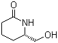 structure of CAS# 128726-47-6, (+)-6-(羟甲基)-2-哌啶酮