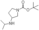 CAS 登录号：1289385-05-2, 3-[(1-甲基乙基)氨基]-1-吡咯烷甲酸叔丁酯