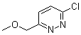 structure of CAS# 1289385-57-4, 3-氯-6-(甲氧基甲基)哒嗪