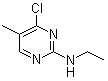 structure of CAS# 1289387-57-0, 4-Chloro-N-ethyl-5-methyl-2-pyrimidinamine