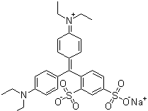 structure of CAS# 129-17-9, 酸性蓝 1