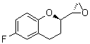 CAS 登录号：129050-26-6, (2S)-2-((2R)-6-氟-3,4-二氢-2H-1-苯并吡喃-2-基)环氧乙烷