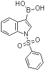 CAS 登录号：129271-98-3, 1-苯磺酰基-1H-吲哚-3-硼酸