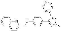 CAS # 1292799-56-4, PF-2545920, 2-[[4-[1-(Methyl-11C)-4-(4-pyridinyl)-1H-pyrazol-3-yl]phenoxy]methyl]quinoline