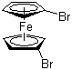 structure of CAS# 1293-65-8, 1,1'-Dibromoferrocene
