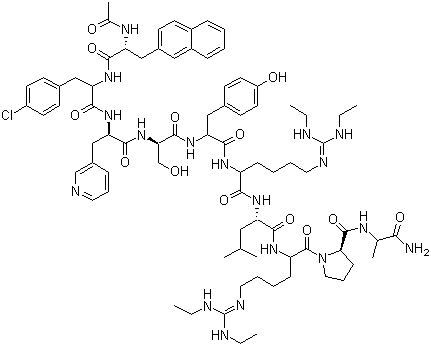 structure of CAS# 129311-55-3, 加尼瑞克