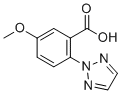 CAS # 1293284-55-5, 5-Methoxy-2-(2H-1,2,3-triazol-2-yl)benzoic acid