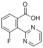 CAS 登录号：1293285-04-7, 3-氟-2-(嘧啶-2-基)苯甲酸