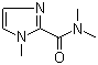 structure of CAS# 129378-60-5, N,N,1-三甲基-1H-咪唑-2-甲酰胺