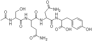 CAS 登录号：129521-68-2, 乙酰基-丝氨酰-谷氨酰胺酰-天冬氨酰胺酰-酪氨酸