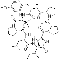 CAS 登录号：129536-23-8, Hymenistatin I