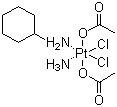 CAS 登录号：129580-63-8, 顺式-二氯-反式-二乙酸-氨-环己胺合铂