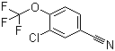 CAS 登录号：129604-26-8, 3-氯-4-(三氟甲氧基)苯甲腈