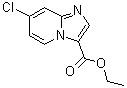 structure of CAS# 1296201-68-7, 7-氯咪唑并[1,2-a]吡啶-3-羧酸乙酯
