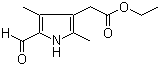 CAS 登录号：129689-56-1, 5-甲酰基-2,4-二甲基-1H-吡咯-3-乙酸乙酯