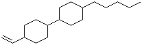 structure of CAS# 129738-34-7, 4-乙烯基-4'-戊基二环己烷
