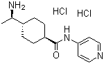 CAS 登录号：129830-38-2, Y 27632 二盐酸盐, 反式-4-[(R)-1-氨基乙基]-N-(4-吡啶基)环己烷甲酰胺二盐酸盐