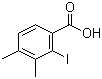 structure of CAS# 129833-31-4, 2-碘-3,4-二甲基苯甲酸
