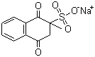 structure of CAS# 130-37-0, 亚硫酸氢钠甲萘醌