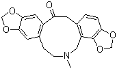 structure of CAS# 130-86-9, 原阿片碱