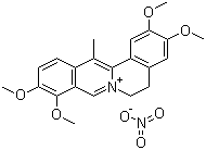 CAS 登录号：13005-09-9, 去氢紫堇碱硝酸盐, 去氢延胡索素硝酸盐
