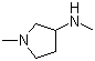 CAS # 13005-11-3, N,1-Dimethylpyrrolidin-3-amine