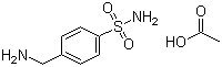 structure of CAS# 13009-99-9, 醋酸磺胺米隆