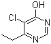 structure of CAS# 130129-58-7, 5-Chloro-6-ethylpyrimidin-4-ol