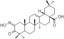 CAS 登录号：130216-67-0, 2-(羟基亚氨基)-3-氧代-12-烯-28-齐墩果酸